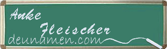 Anke Fleischer Visitenkarte